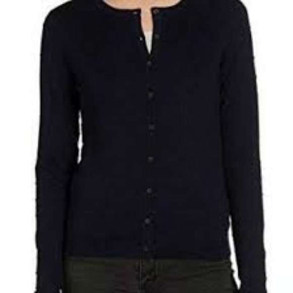 Joan Vass Sweaters - 3/$20 Joan Vass Black Button Up Cardigan W/Pockets